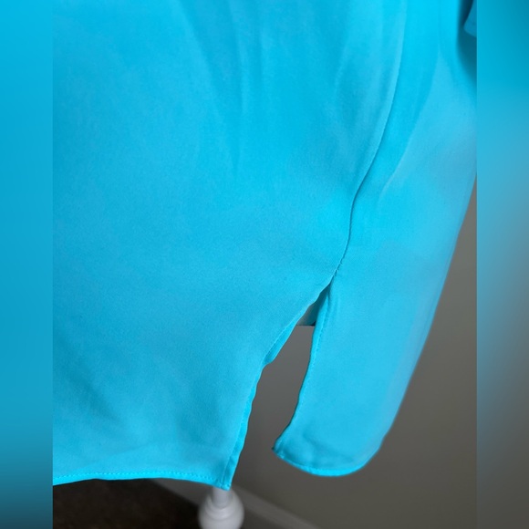 Chicos Top -Turquoise- Size 1 - Picture 3 of 6